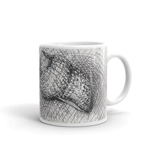 Load image into Gallery viewer, White glossy mug - HERMIT