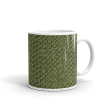 Load image into Gallery viewer, White glossy mug - GATOR ALCHEMY GREEN