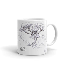 Load image into Gallery viewer, White glossy mug - ENCINITAS TREE