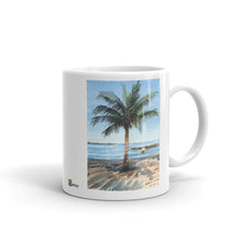 Load image into Gallery viewer, White glossy mug - ONE PALM