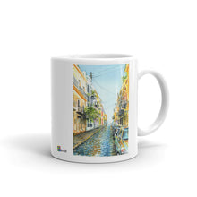 Load image into Gallery viewer, White glossy mug - YELLOW STREET