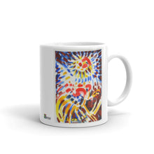 Load image into Gallery viewer, White glossy mug - SHOWING COLORS