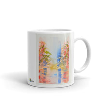 Load image into Gallery viewer, White glossy mug - PASTEL RIVER