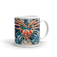 Load image into Gallery viewer, White glossy mug - PARADE MASK