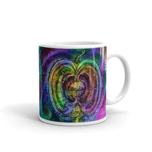 Load image into Gallery viewer, White glossy mug - GALACTIC APPLE