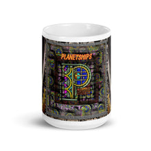 Load image into Gallery viewer, White glossy mug - PLANETSHIP PCUTAWAY