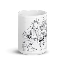 Load image into Gallery viewer, White glossy mug - MECHANICAL CLOUD