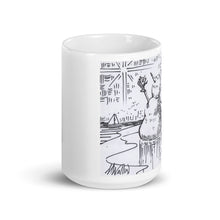 Load image into Gallery viewer, White glossy mug - CARRIBIAN HOLLIDAY