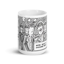 Load image into Gallery viewer, White glossy mug - Sausage Fest