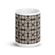 Load image into Gallery viewer, White glossy mug - WICKER FLOWER