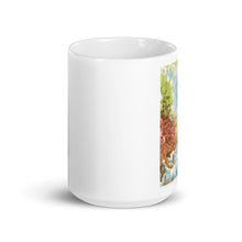 Load image into Gallery viewer, White glossy mug - JUNGLE RIVER RAPIDS