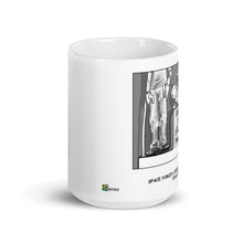Load image into Gallery viewer, White glossy mug - SPACE FORCE RACE