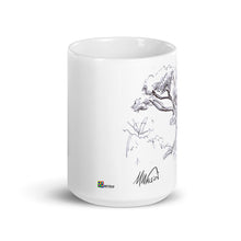 Load image into Gallery viewer, White glossy mug - ENCINITAS TREE
