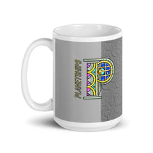 Load image into Gallery viewer, White glossy mug - SNAKEEYES PGRAY