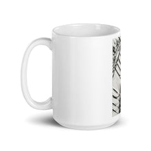 Load image into Gallery viewer, White glossy mug - STAIR DOWN DOORS