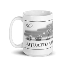 Load image into Gallery viewer, White glossy mug - Aquatic Ape Devolution