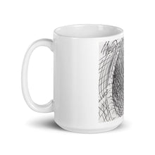 Load image into Gallery viewer, White glossy mug - HERMIT