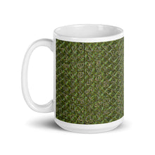 Load image into Gallery viewer, White glossy mug - GATOR ALCHEMY GREEN