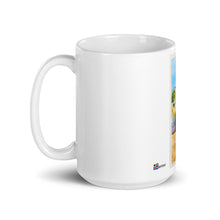Load image into Gallery viewer, White glossy mug - Beach Umbrella