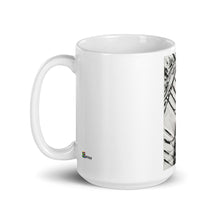 Load image into Gallery viewer, White glossy mug - STAIRS DOWN