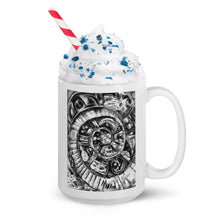Load image into Gallery viewer, White glossy mug - STAIR DOWN TIME