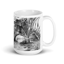 Load image into Gallery viewer, White glossy mug - TONGUERIVER P