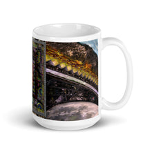 Load image into Gallery viewer, White glossy mug - PLANETSHIPS P logo