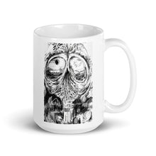 Load image into Gallery viewer, White glossy mug - Torus Grizzle