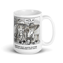 Load image into Gallery viewer, White glossy mug - HOLA