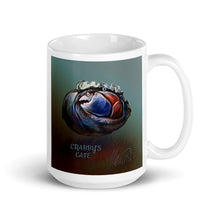 Load image into Gallery viewer, White glossy mug - CRABBY