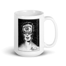Load image into Gallery viewer, White glossy mug - Eye Open