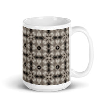 Load image into Gallery viewer, White glossy mug - WICKER FLOWER