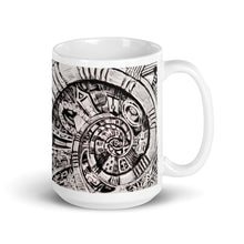 Load image into Gallery viewer, White glossy mug - STAIR DOWN DOORS
