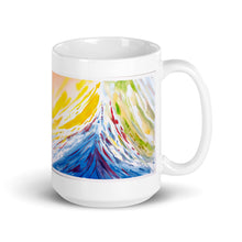 Load image into Gallery viewer, White glossy mug - MOUNTAIN WAVE