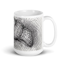 Load image into Gallery viewer, White glossy mug - HERMIT