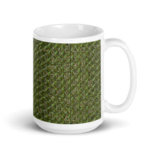 Load image into Gallery viewer, White glossy mug - GATOR ALCHEMY GREEN