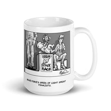 Load image into Gallery viewer, White glossy mug - SPACE FORCE RACE