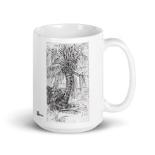 Load image into Gallery viewer, White glossy mug - MESSY PALM