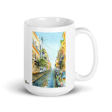 Load image into Gallery viewer, White glossy mug - YELLOW STREET
