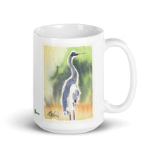 Load image into Gallery viewer, White glossy mug - HERON