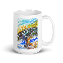 Load image into Gallery viewer, White glossy mug - OVER THE UNDER