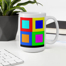 Load image into Gallery viewer, White glossy mug SQ01