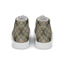 Load image into Gallery viewer, Women’s high top canvas shoes - KHAKI PLUSH