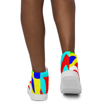 Load image into Gallery viewer, Women’s high top canvas shoes - SQA15