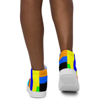 Load image into Gallery viewer, Women’s high top canvas shoes - SQA3-S1