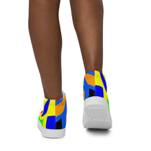 Load image into Gallery viewer, Women’s high top canvas shoes - SQA15-S1