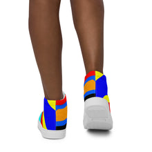 Load image into Gallery viewer, Women’s high top canvas shoes - SQA16-S1