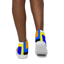 Load image into Gallery viewer, Women’s high top canvas shoes - SQA1-V1