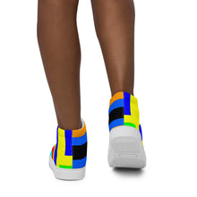 Load image into Gallery viewer, Women’s high top canvas shoes - SQA3-V1