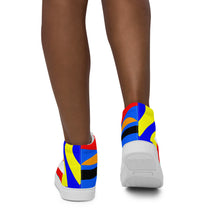Load image into Gallery viewer, Women’s high top canvas shoes - SQA10-V1